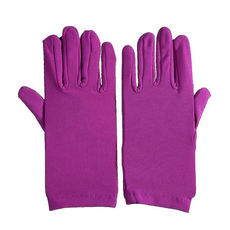 Spandex Glove for Women Hand Wears Thermal Hands Accessories Short Multicolor Milk Dress Ladies Sunscreen Thin for Evening Party | Fruugo SG