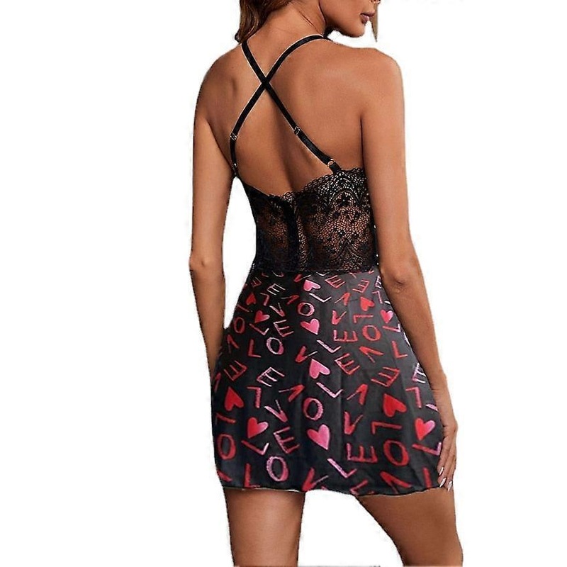 Women’s Lace Dress Sheath Dress Mini Dress Daily Sexy Lace Backless Geometric Strap Home Claret | Fruugo SG