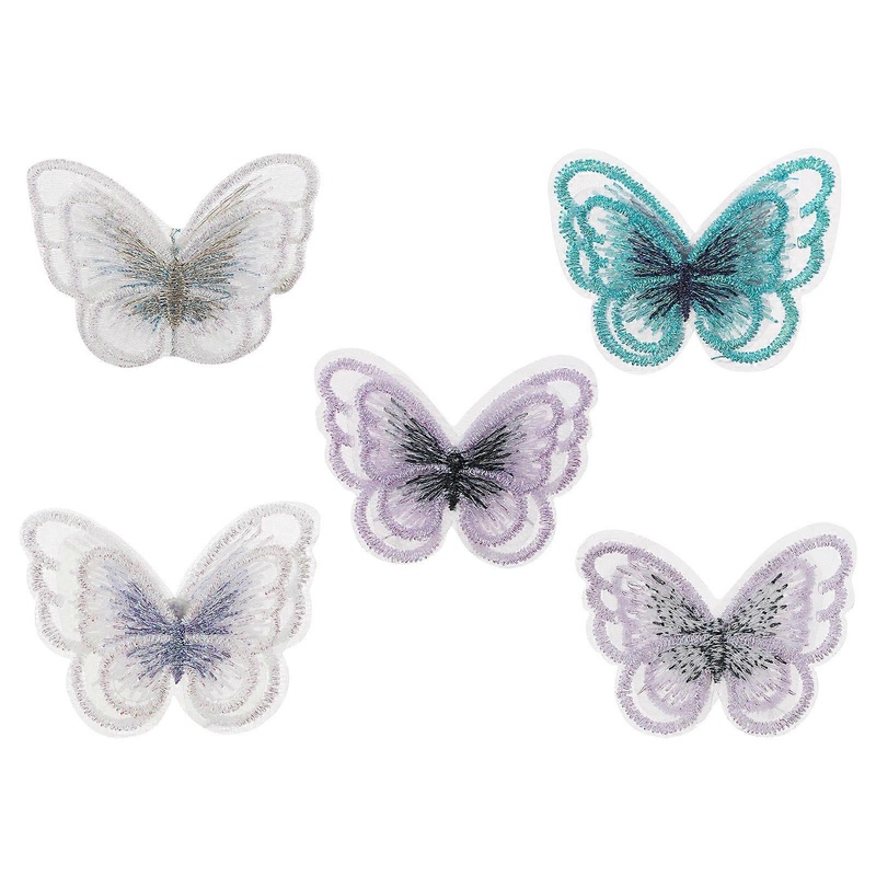 Assorted Color Fabric Appliques For Women Clothing Repair And Fashion 5Pcs | Fruugo SG