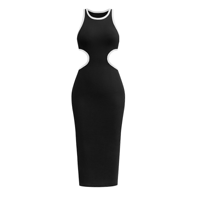 Womens Sexy Cut Out Waist Open Back Bodycon Dress | Fruugo SG