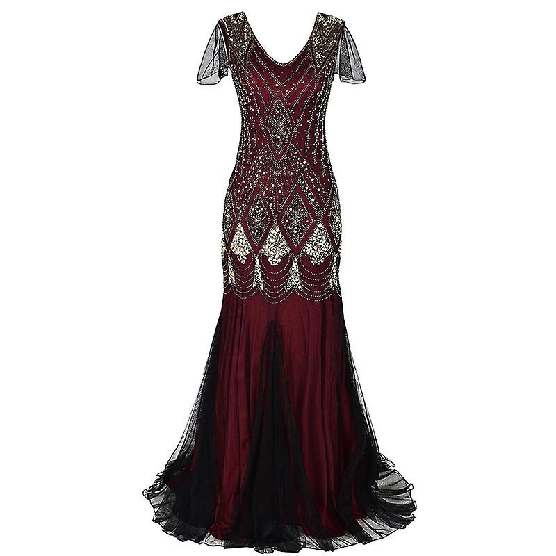Women’s 1920s Dress Sequined Long | Fruugo SG