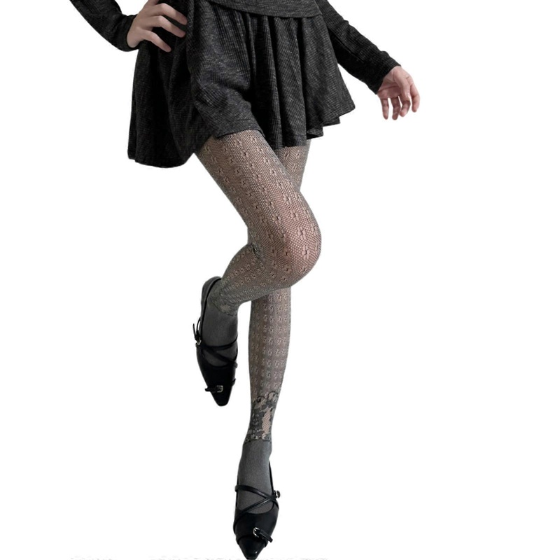 Women’s Vintage Lace Jacquard Fishnet Tights with Irregular Floral Pattern Pantyhose for Party Nightclub or Date Outfits | Fruugo SG