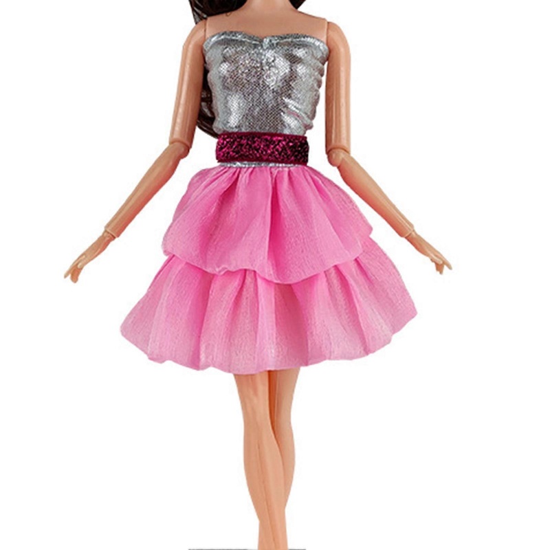 Doll Clothes Decorative Skin-friendly Pretty Girl Doll Short Dress for Decoration KAESI | Fruugo SG