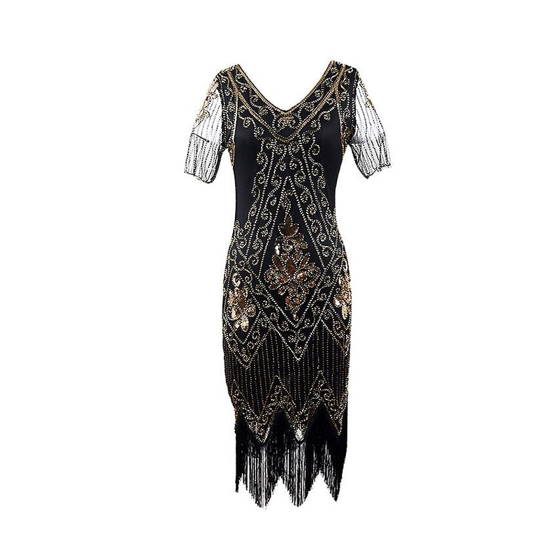 Women’s Vintage Gatsby Style Sequin Dress Cocktail Party Dress | Fruugo SG