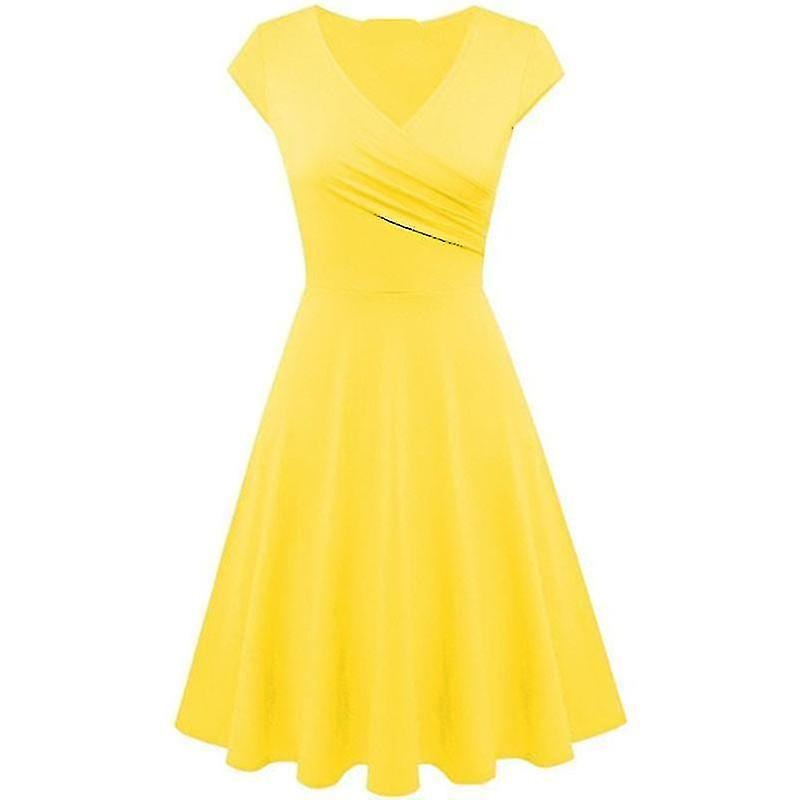 Women’s Short Sleeve Wrap Dress | Fruugo SG