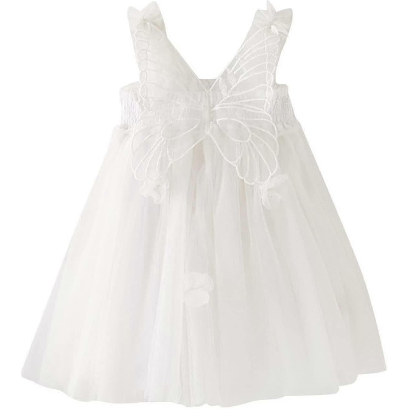 Baby Girls Sleeveless Butterfly Wing Dresses Fairy Tulle Dress Kids Dance Party Princess Dresses Fz | Fruugo SG
