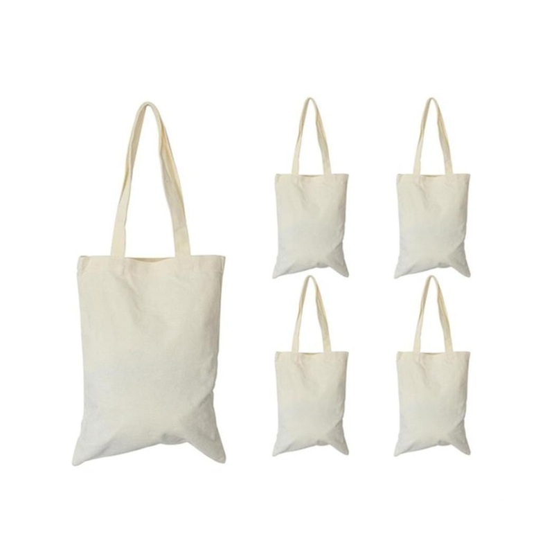 Canvas Tote Bags Set,diy Craft Blank Makeup Bags With Zip Canvas Pen Case Diy Reusable Shopping Gro | Fruugo SG