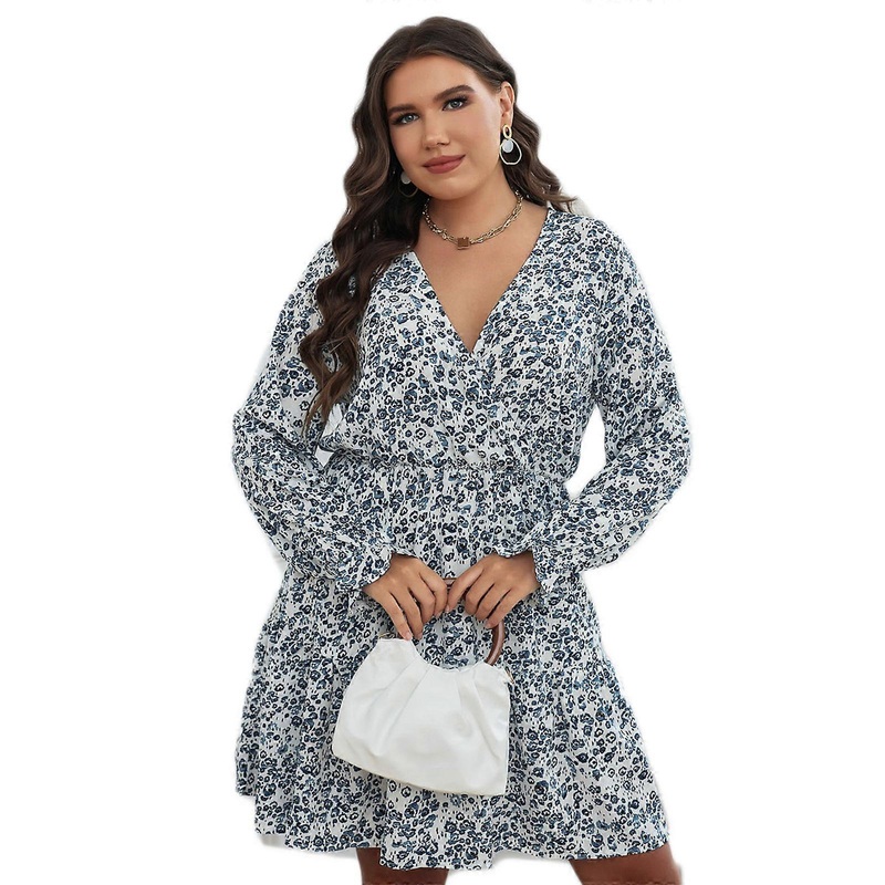 Elegant Floral Print Wedding Bridemaid Long Dress Women Bohemian Style Dress Party Evening Prom Floral Print Lady Dress  Light blue XL | Fruugo SG