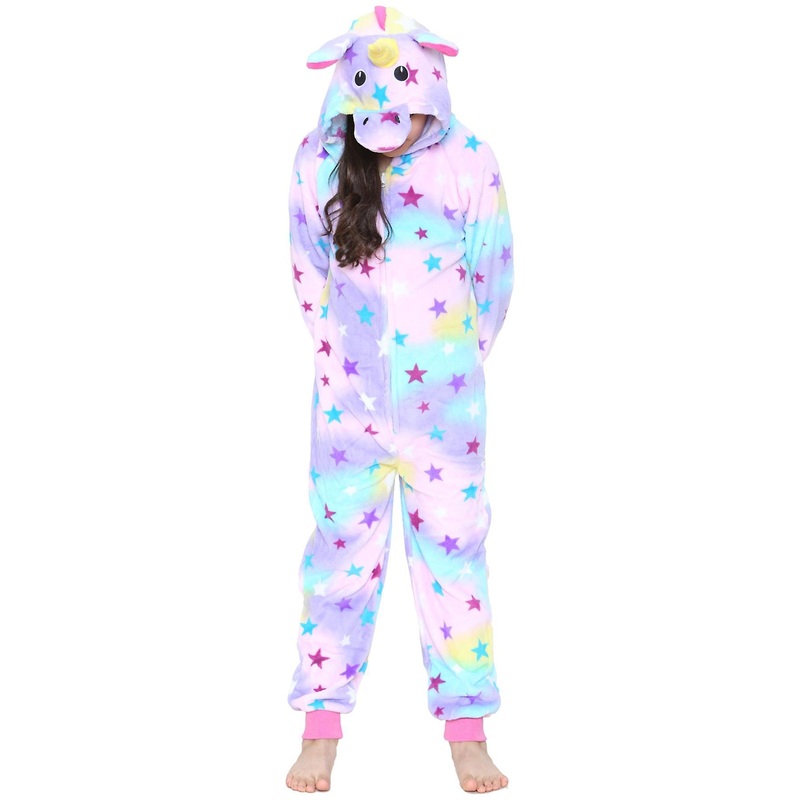 Girls Stars Printed Loungewear Onesie | Fruugo SG