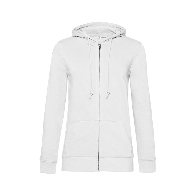 B&C Organic Zipped Hood /women  AVM Workwear and Embroidery Ltd