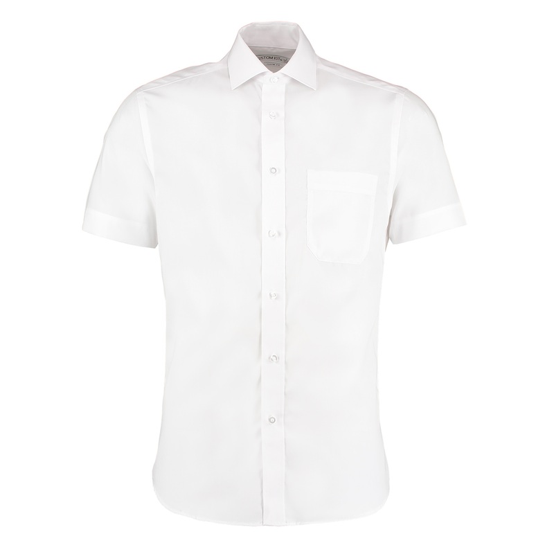 Premium non-iron corporate shirt short-sleeved (classic fit)  AVM Workwear and Embroidery Ltd