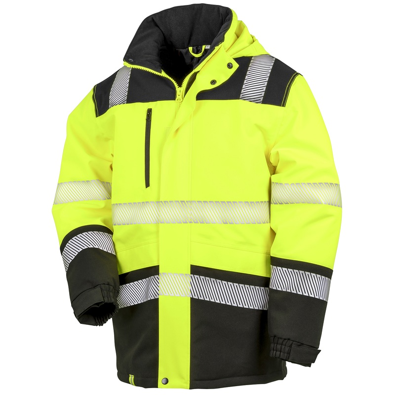Printable softshell safety coat  AVM Workwear and Embroidery Ltd