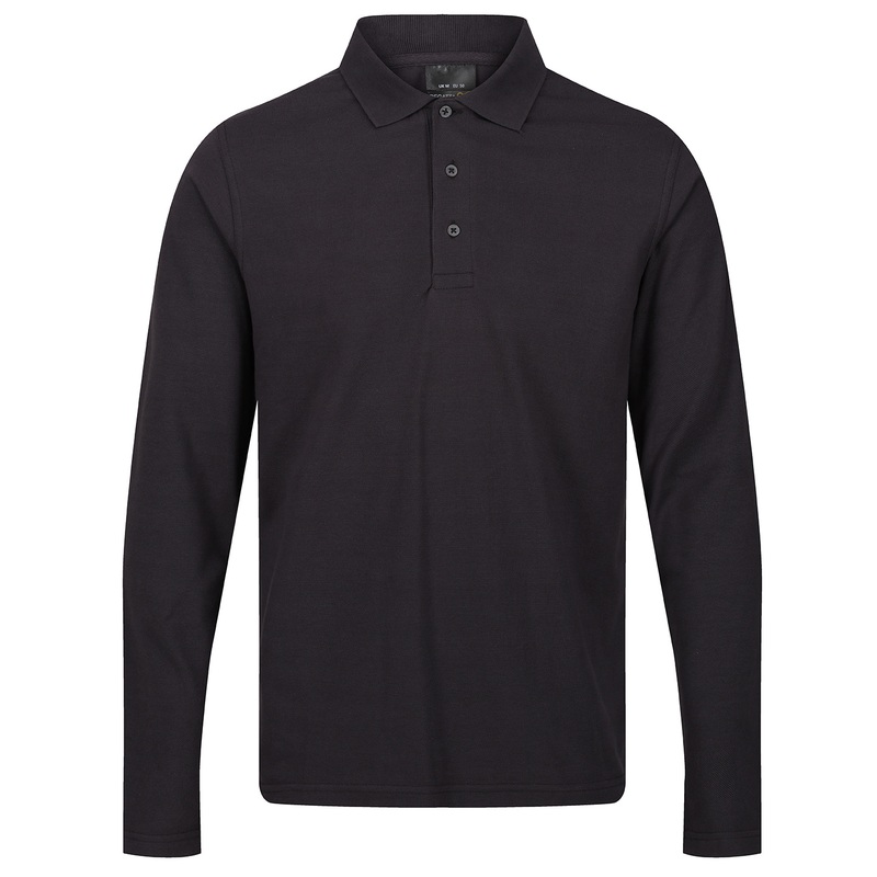 Pro 65/35 long sleeve polo  AVM Workwear and Embroidery Ltd