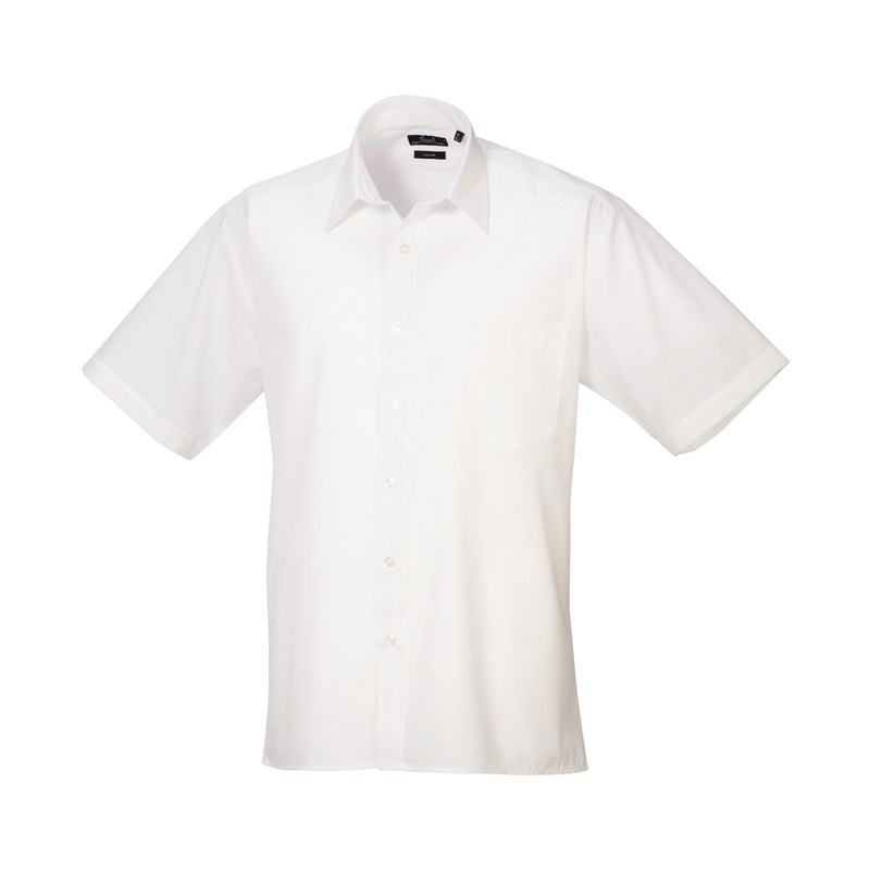 Short sleeve poplin shirt  AVM Workwear and Embroidery Ltd