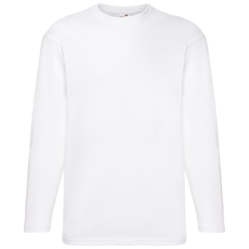 Valueweight long sleeve T  AVM Workwear and Embroidery Ltd