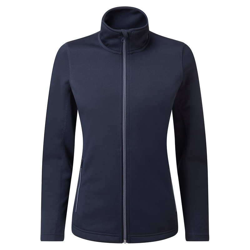 Womens spun dyed sustainable zip-through sweatshirt  AVM Workwear and Embroidery Ltd