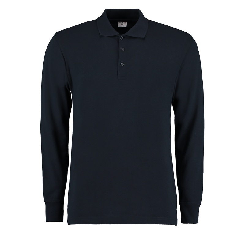 Piqu polo long-sleeved (classic fit)  AVM Workwear and Embroidery Ltd