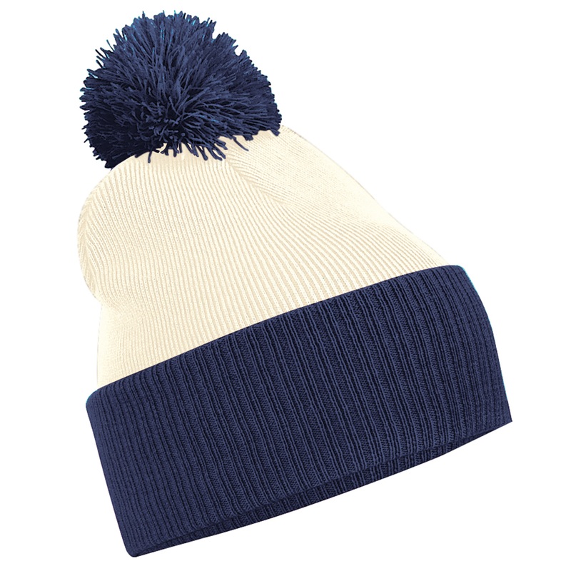 Snowstar two-tone beanie  AVM Workwear and Embroidery Ltd