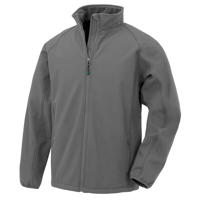 Mens recycled 2-layer printable softshell jacket  AVM Workwear and Embroidery Ltd