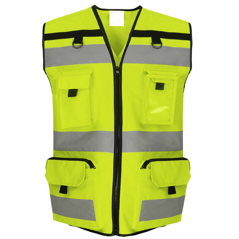 Hi-vis ripstop tool vest (HVW108)  AVM Workwear and Embroidery Ltd