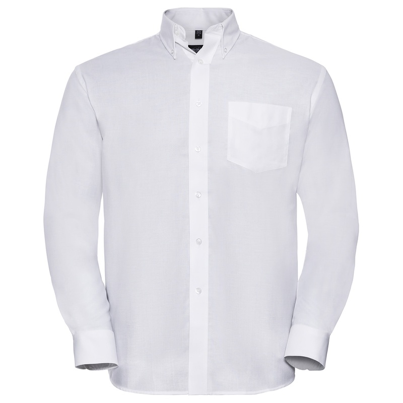 Long sleeve easycare Oxford shirt  AVM Workwear and Embroidery Ltd