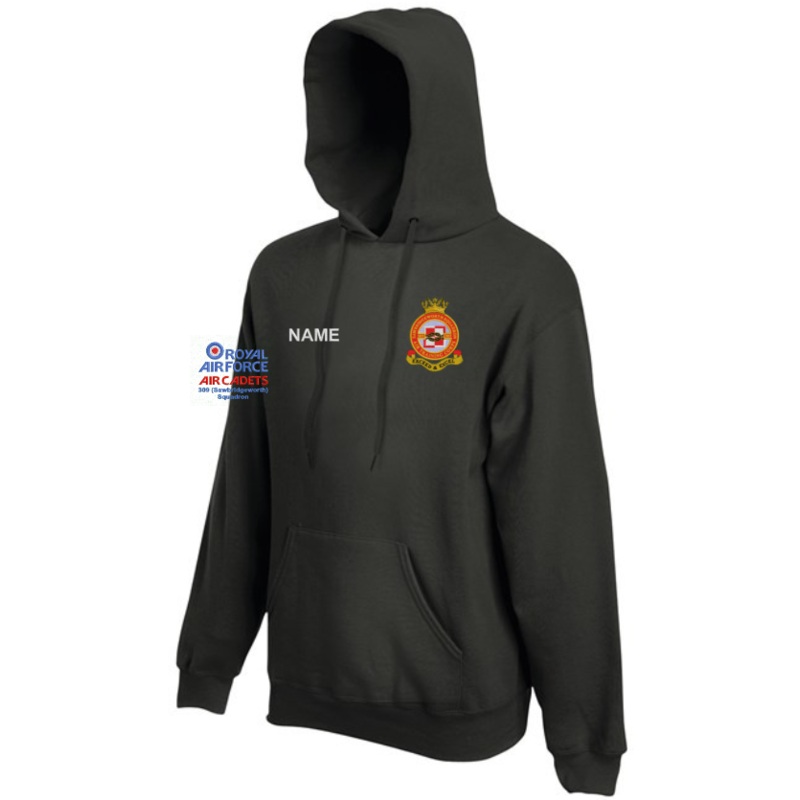 309 SAWBRIDGEWORTH SQUADRON   SS824 HOODIE  CHARCOAL *NON REFUNDABLE  AVM Workwear and Embroidery Ltd