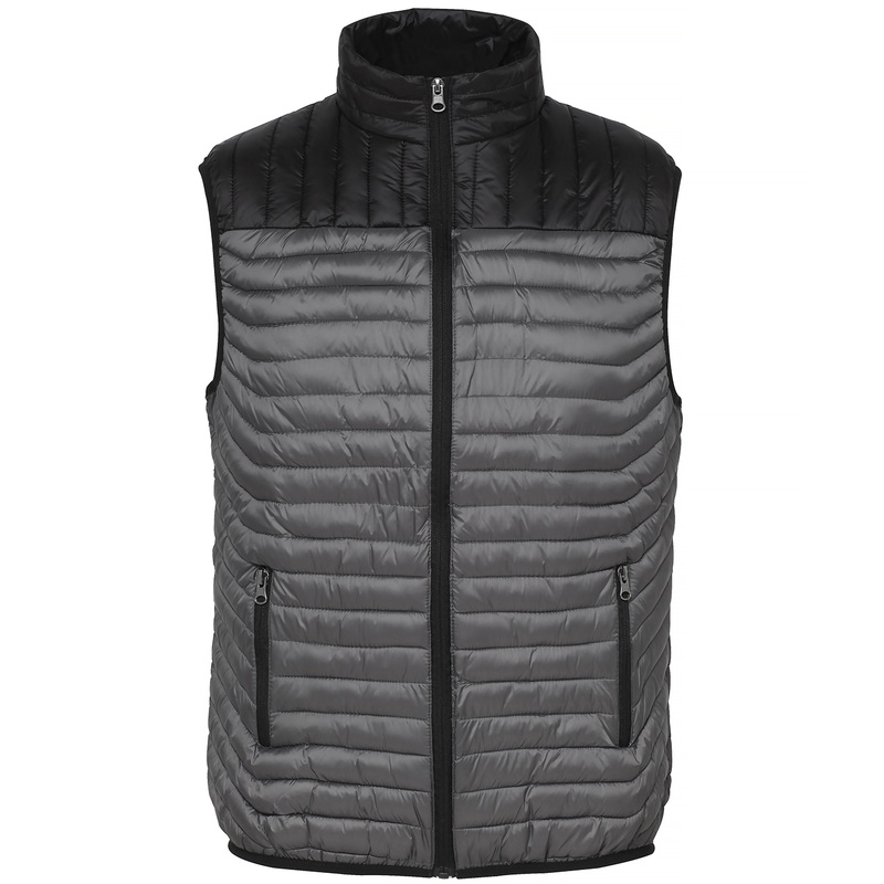 Domain two-tone gilet  AVM Workwear and Embroidery Ltd