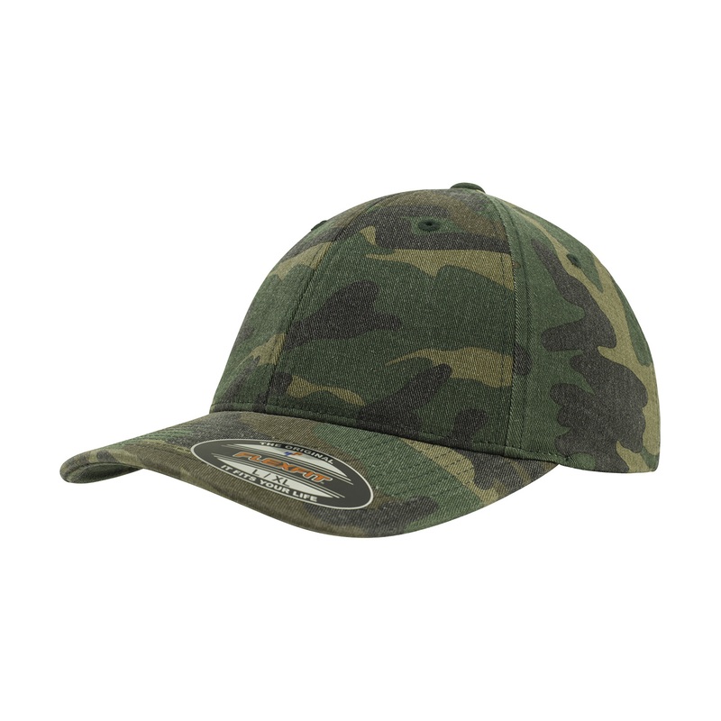 Flexfit garment washed camo (6977CA)  AVM Workwear and Embroidery Ltd
