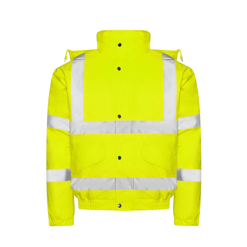 High visibility bomber jacket  AVM Workwear and Embroidery Ltd