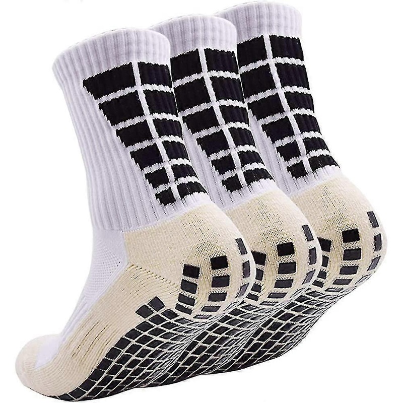3 Pairs Non Slip Hospital Socks, Anti Slip Non Skid Slipper Hospital Socks With Grips For Adults Men Women Elderly-yyc | Fruugo SG