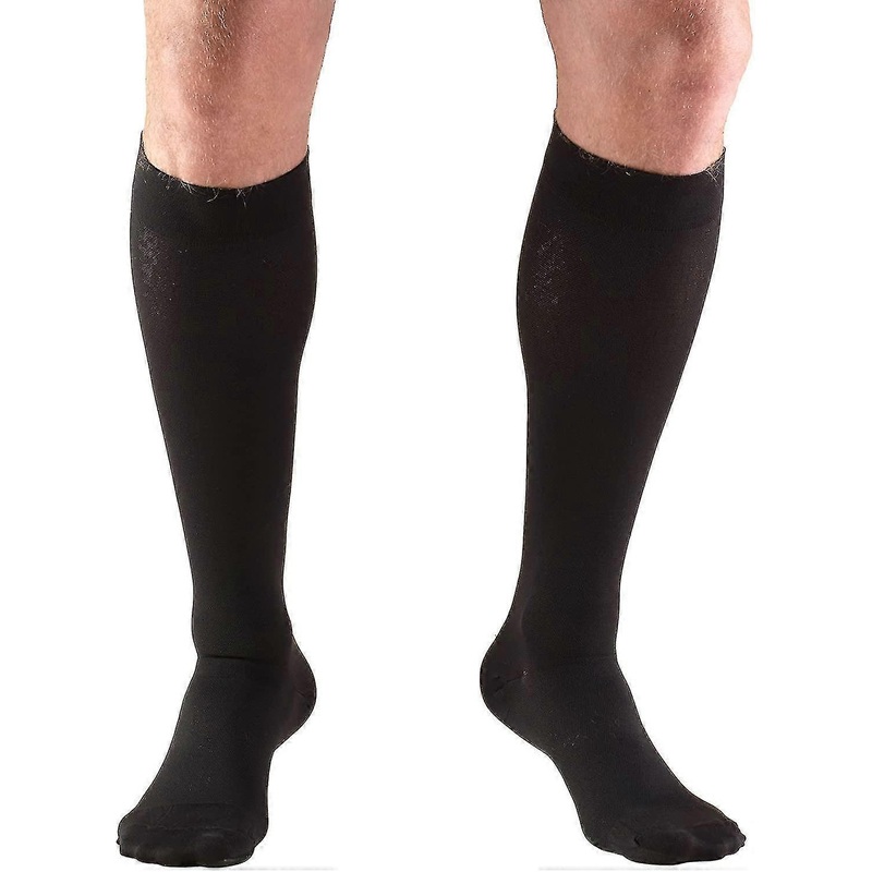30-40 Mmhg Compression Stockings For Men And Women, Knee High Length, Closed Toe, Black, X-large | Fruugo SG