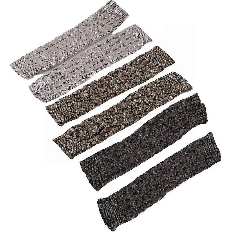 Leg Warmer Cable Footless Sock Winter High Leg Warmer For Women Girls | Fruugo SG