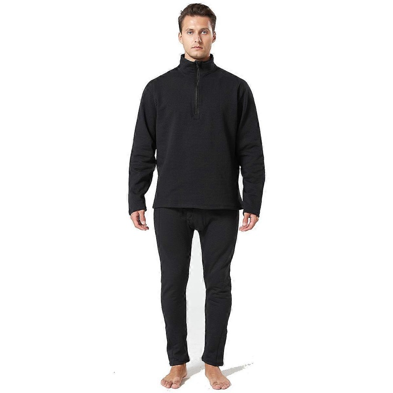 Long Johns Thermal Underwear for Men Skiing Winter Warm  Fleece Lined Layer Set | Fruugo SG