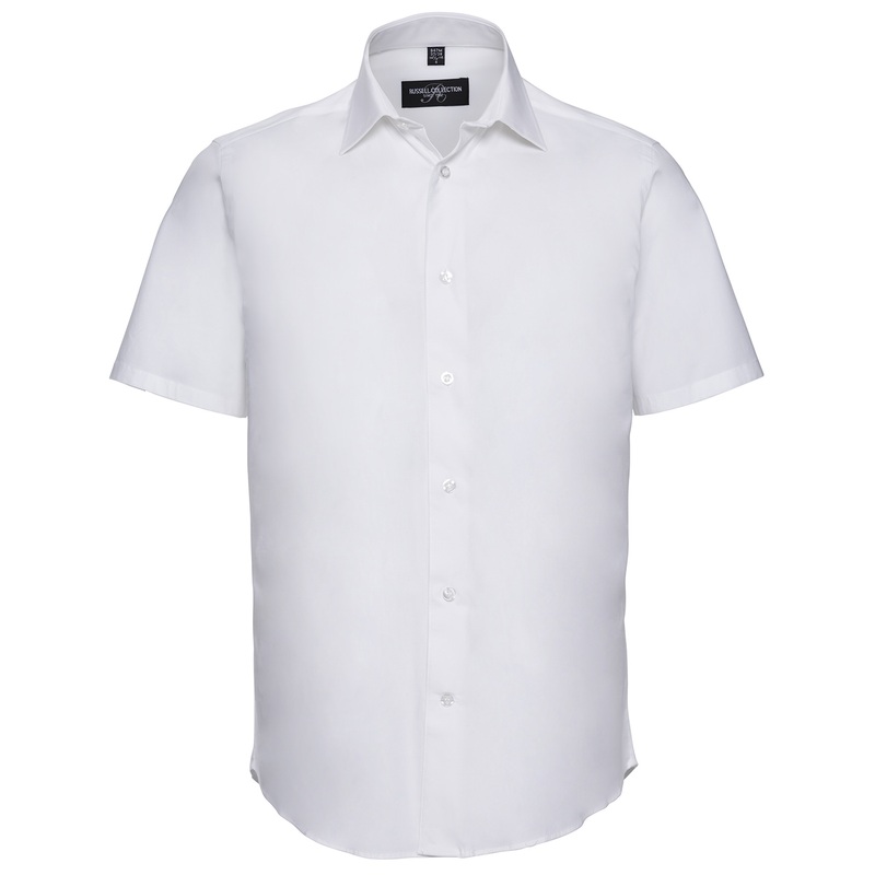 Short sleeve easycare fitted shirt  AVM Workwear and Embroidery Ltd