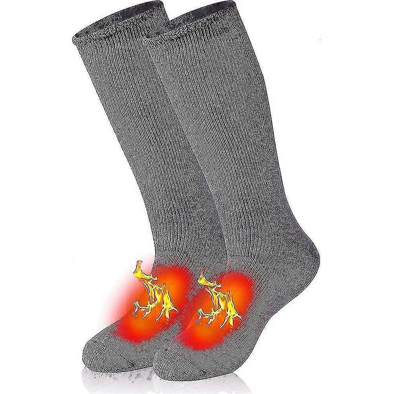 Warm Thermal Socks,unisex Winter Fur Lined Boot Thick Insulated Heated Socks | Fruugo SG