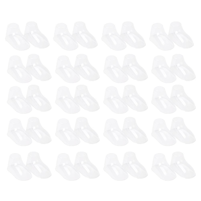 100pcs Plastic Baby Feet Molds Toddler Shoes Display Stands Clear Holder | Fruugo SG