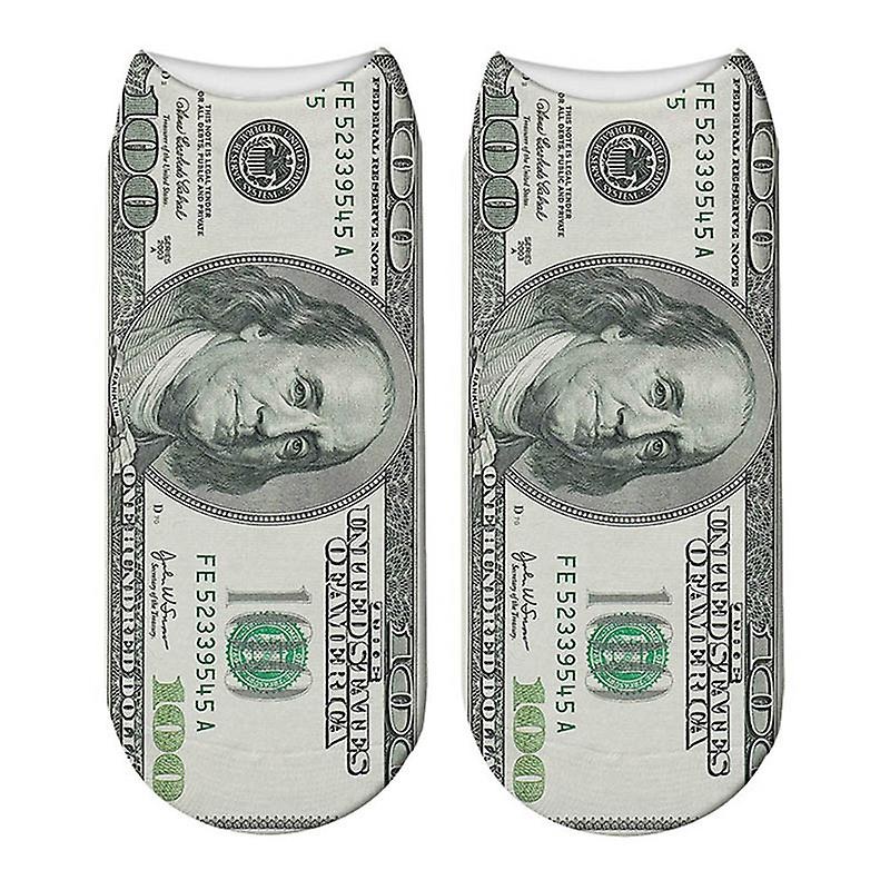 2pcs Funny 3d Print Socks For Men Women, Crazy Socks Teens Novelty Print Gag Gifts Dollar Socks | Fruugo SG