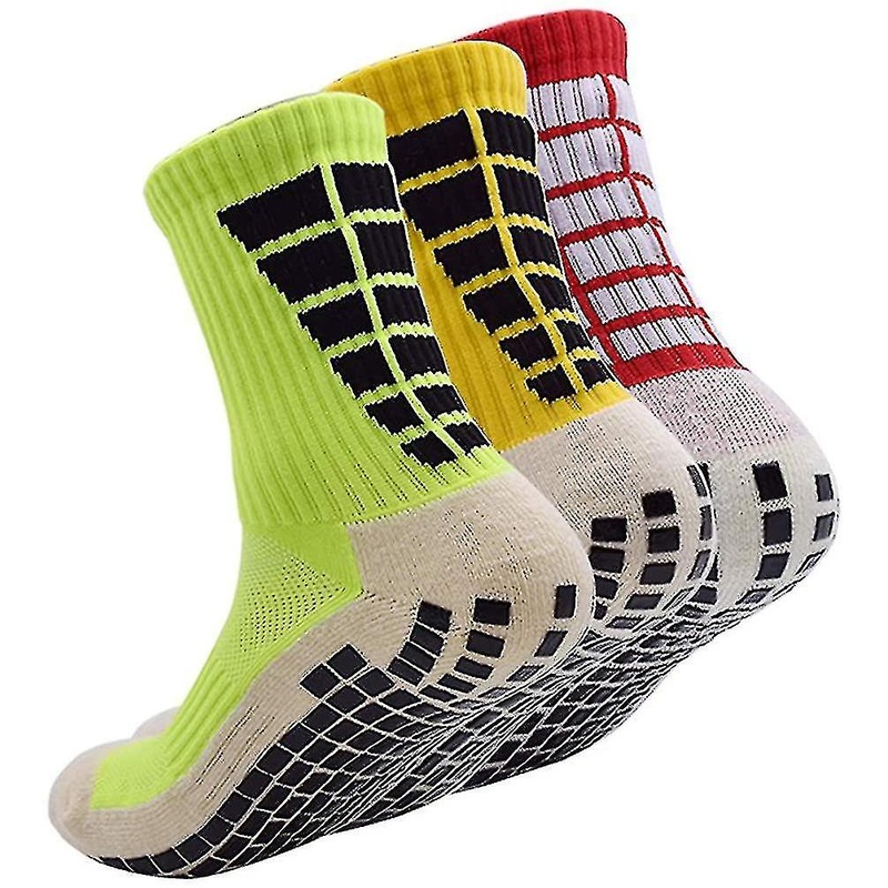 3 Pairs Non Slip Hospital Socks, Anti Slip Non Skid Slipper Hospital Socks | Fruugo SG