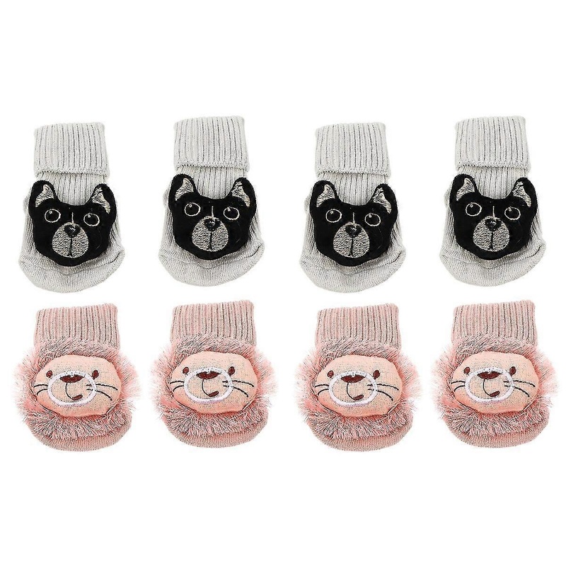 4 Pairs Cartoon Non-slip Flooring Socks Particle Sole Floor Socks For Kids | Fruugo SG