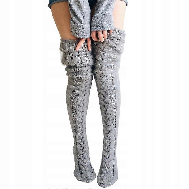Knitted Over The Knee Socks Over The Knee Socks | Fruugo SG