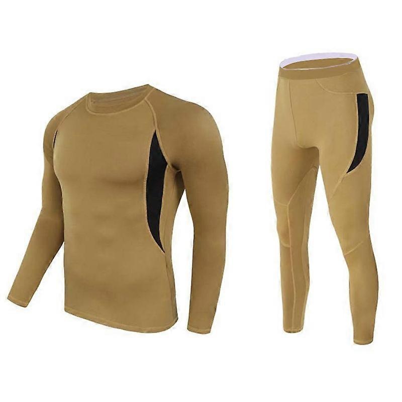 Long Johns Thermal Underwear for Men, Fleece Lined Base Layer Set | Fruugo SG