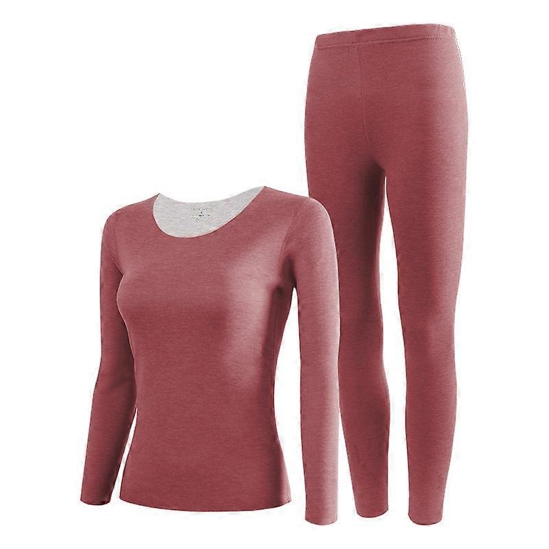 Long Johns Thermal Underwear for Women,Fleece Lined Base Layer Pajama Set | Fruugo SG