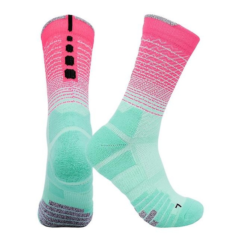Men’s Basketball Socks Middle Thickened Breathable Towel Bottom Colorful Fitness Running Cycling Hik | Fruugo SG