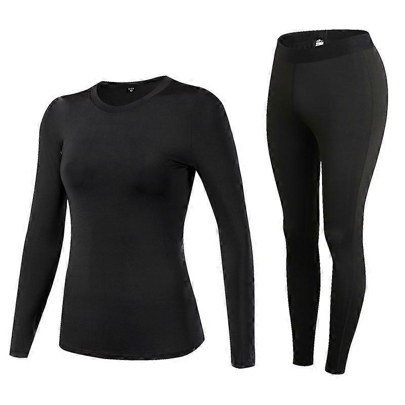Thermal Underwear Set Quick-drying Antibacterial Elastic Warm Fitness Trousers | Fruugo SG