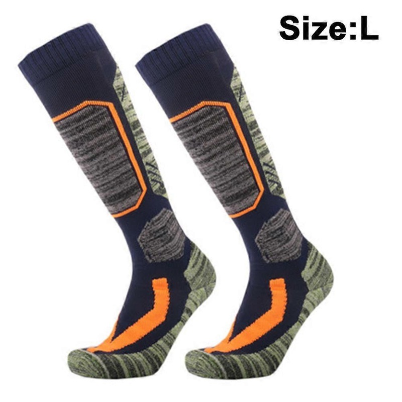 Unisex Ski Socks Knee High Outdoor Warm Winter Wool Stocking for Skiing Snowboard Hiking Ski socks | Fruugo SG
