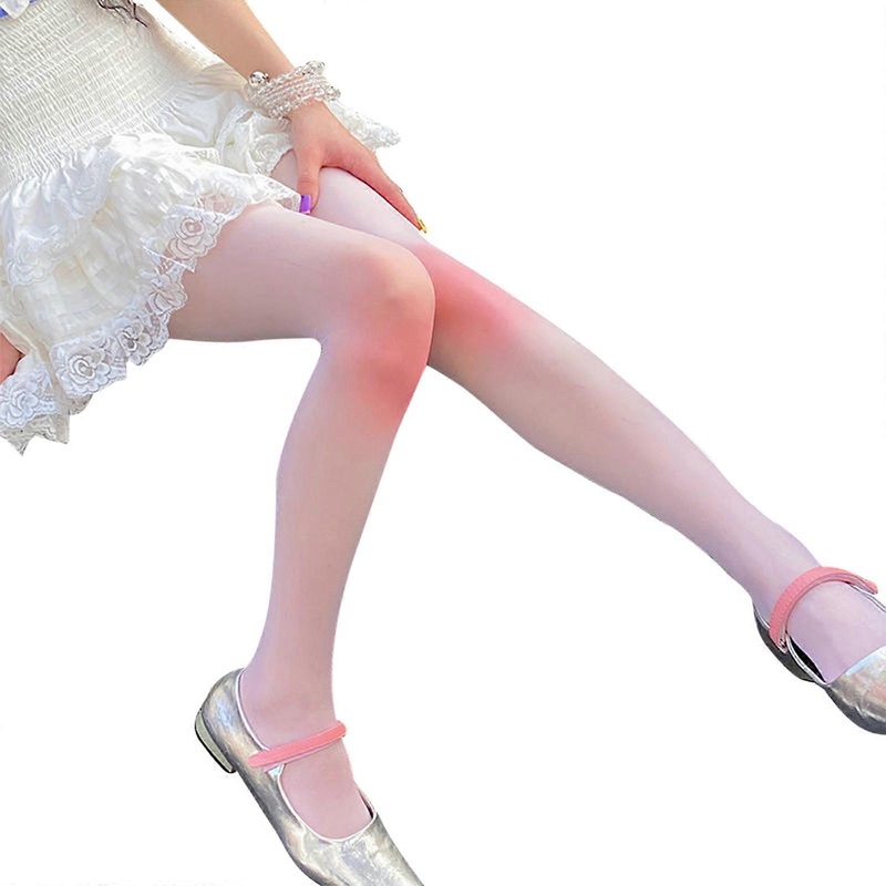 Women Japanese Style Summer Silky Pantyhose Gradient Pink Blusher Cheek Color Tights Lolita Cosplay Stockings Lingerie | Fruugo SG