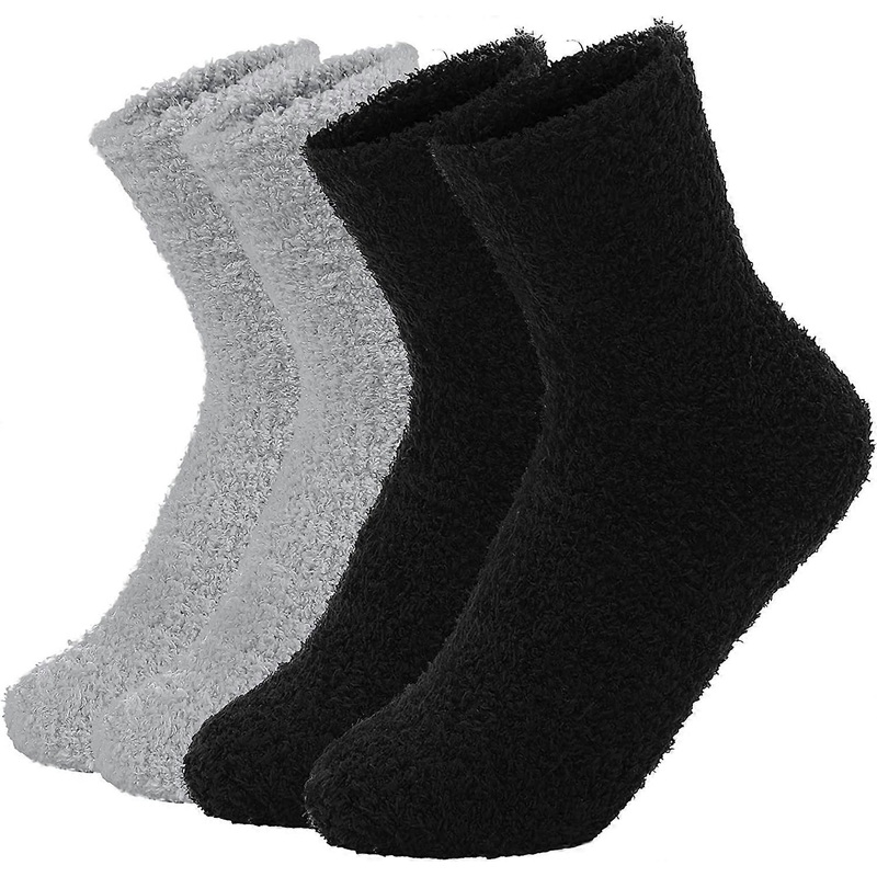 Women’S Slipper Fuzzy Christmas Crew Socks | Fruugo SG