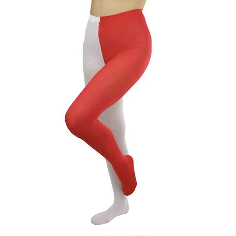 Women Two-Toned Tights Elastic Breathable Footed Leggings Full Length Tights | Fruugo SG