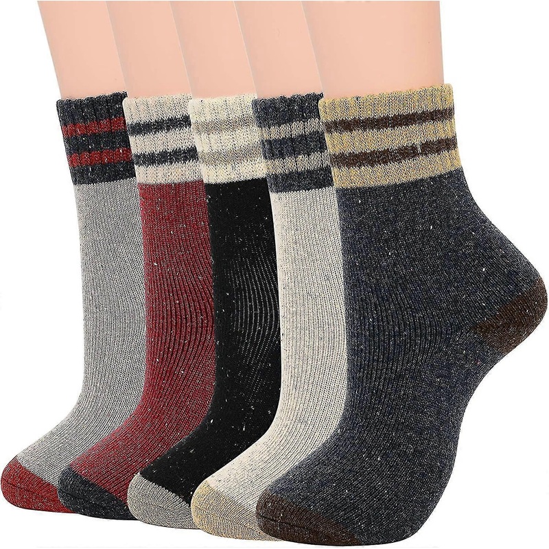 Womens Hiking Socks Winter Warm Athletic Ankle Socks Outdoor Wool Socks Thick | Fruugo SG