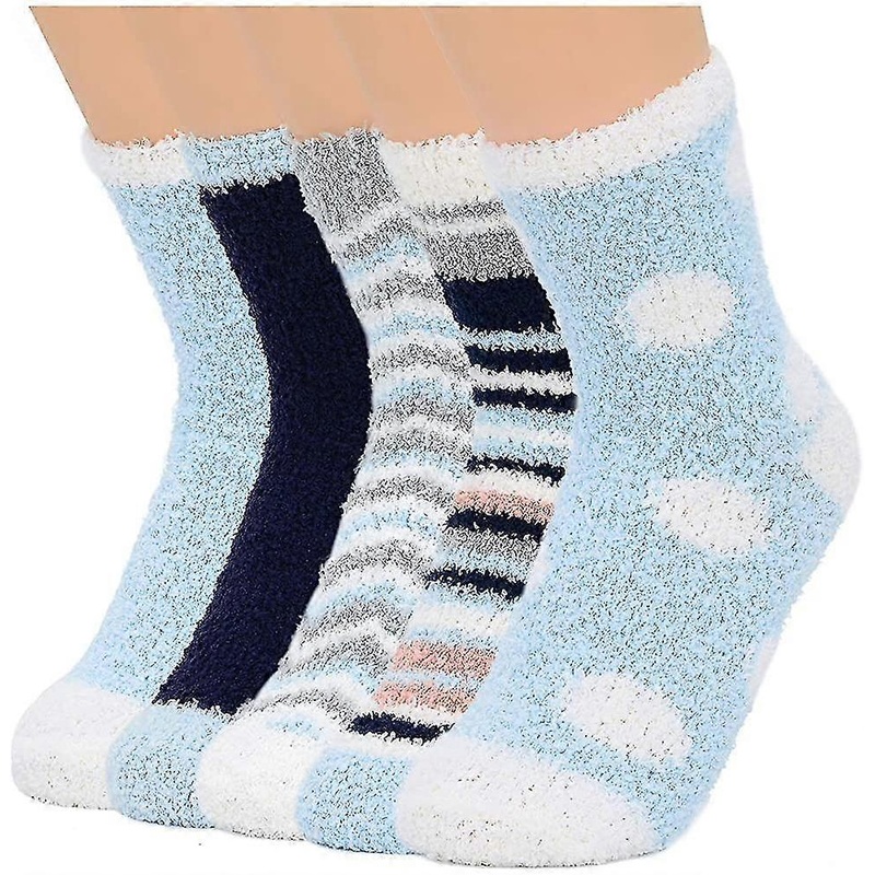Womens Socks Fuzzy Socks Soft Fluffy Socks Warm Fleece Socks Winter Gifts Socks | Fruugo SG